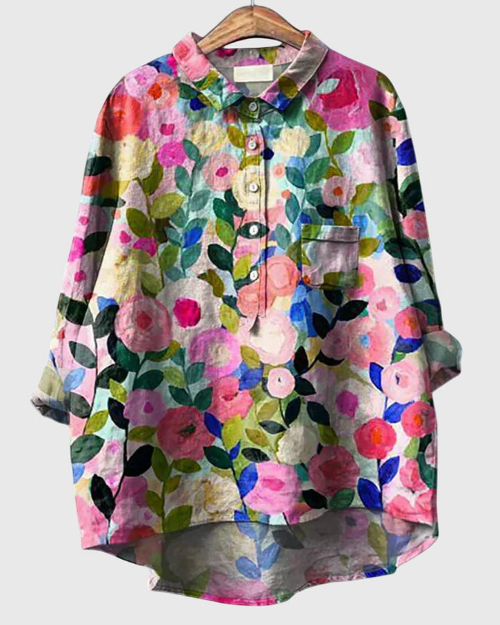Valeria™ - Floral Print Blouse