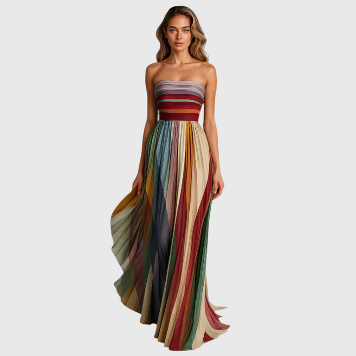 Nicholls - Colourful sleeveless dress