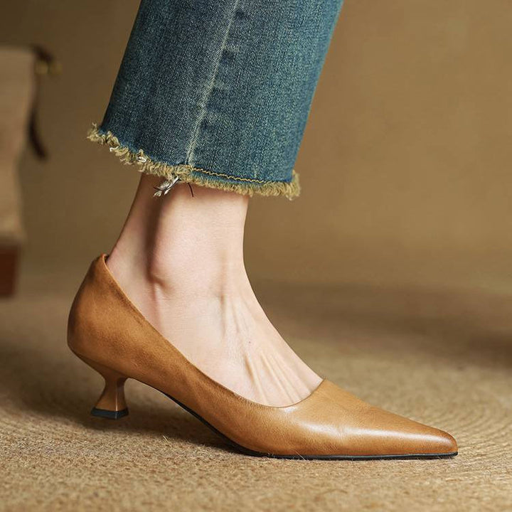 STACEY™|CLASSIC HEEL PUMPS