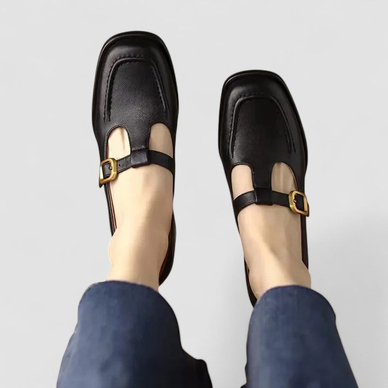 Elizabeth™ – Orthopaedic T-Strap Shoes