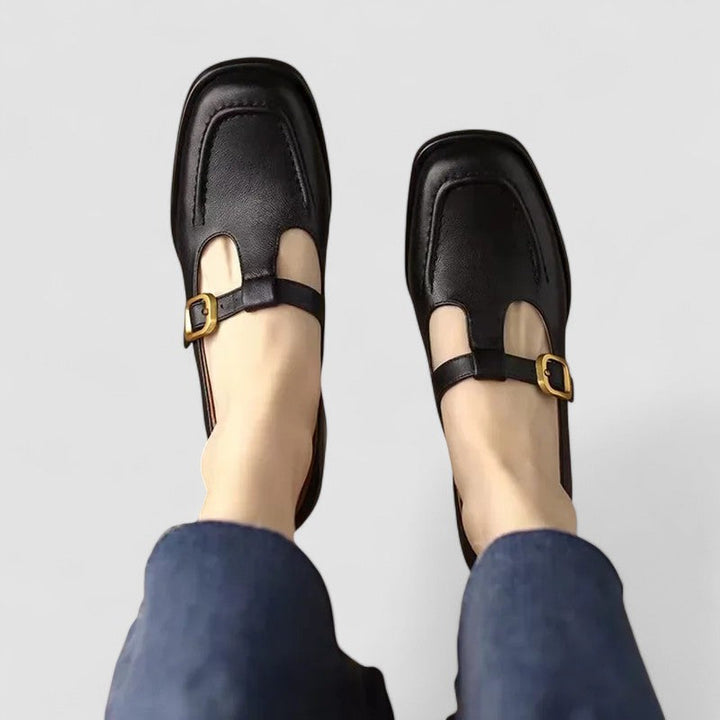 Elizabeth™ – Orthopaedic T-Strap Shoes