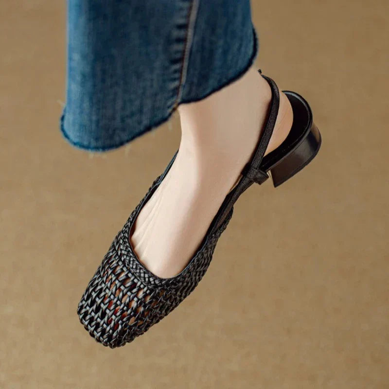 Lexi Mid Heel Sandals