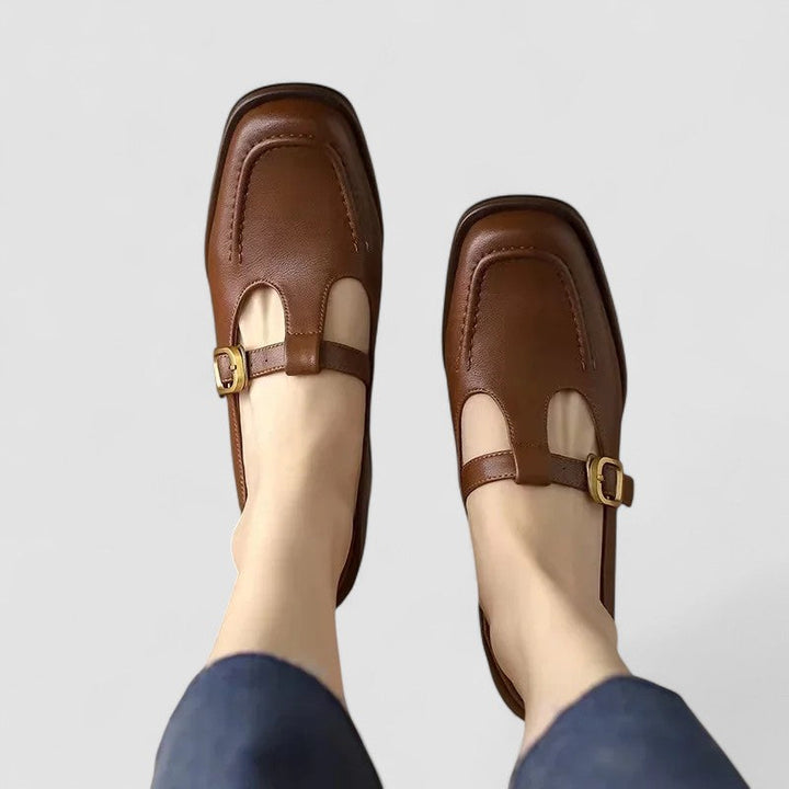 Elizabeth™ – Orthopaedic T-Strap Shoes