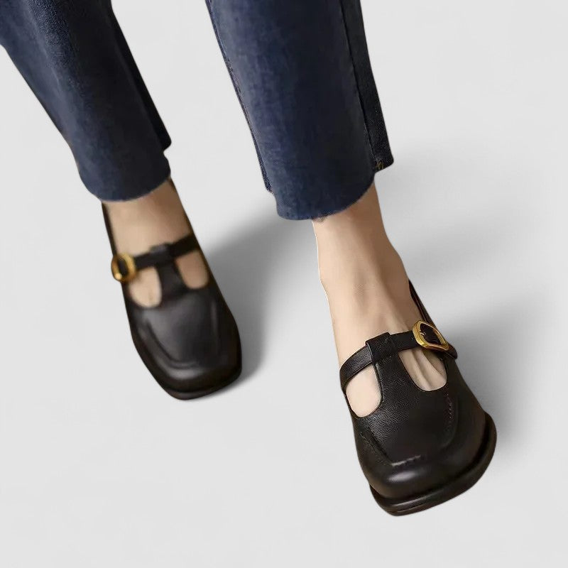 Elizabeth™ – Orthopaedic T-Strap Shoes