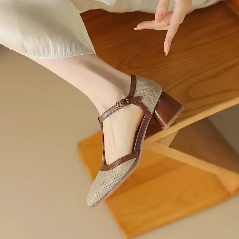 ISAVA™|MID HEEL SHOES