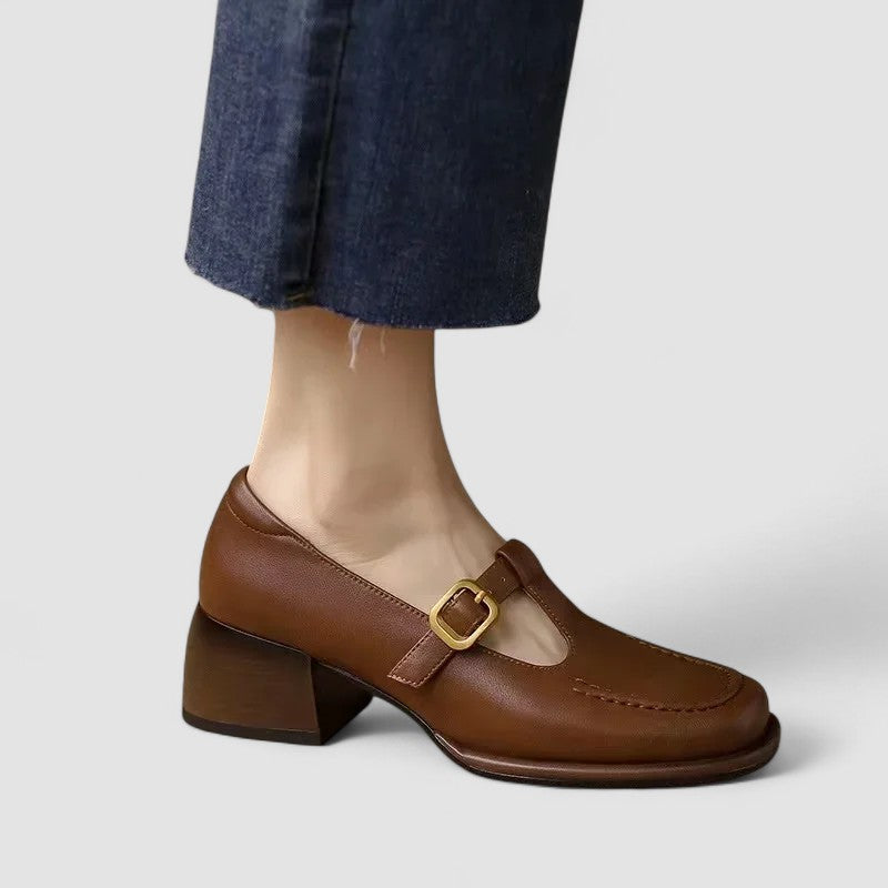 Elizabeth™ – Orthopaedic T-Strap Shoes